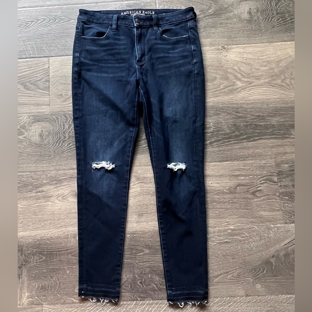 American Eagle Hi Rise Jegging 8 short